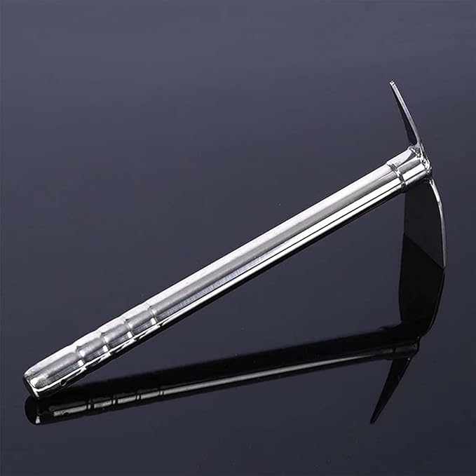 15 Inch Stainless Steel Garden Hoe Pick Multipurpose Hand Tool Digging Weeding Seeding Turning Soil Mining Tools Mining Tools