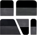 PPF Squeegee Kit 5 in 1 Anti-Scratch Soft TPU Scraper for Vinyl,Small Tint Squeegee Water Blade Scraper for Paint Protection Film,Vinyl Wrap Window Tint Tools (Black)
