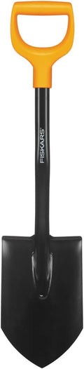 Fiskars Auto Spade, Solid, Weight: 1.4 kg, Length: 80 cm, Steel/Plastic, Black/Orange, 1014809