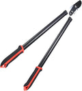 Bypass Lopper with Compound Action, Chops Thick Branches with Ease, 30 Inch Tree Trimmer, Hand Loppers with 1.75" Cutting Capacity Tree Pruner a04