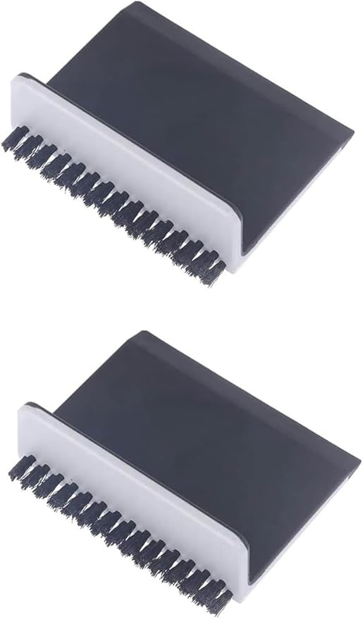 2 Pcs Black Kitchen Sink Squeegee Cleaner Countertop Brush Wiper Vegetable Cleaning Brush Wiper Home Kitchen Tool Fruit and Vegetable Cleaning Brushes Accessories Utensils and Gadgets
