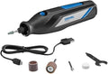 Dremel 7350 4V Cordless Rotary Tool Kit with 5 Accessories and USB-C Rechargeable Battery - Single Speed for Carving, Engraving, Sanding and Cleaning