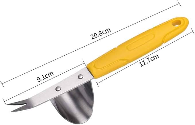 Hand Weeder Tool,Stainless Steel Weed Puller Tool with Metal Leverage Base to Easy Weed Removal & Deeper Root Digging,Garden Weeding Tools with Ergonomic Handle