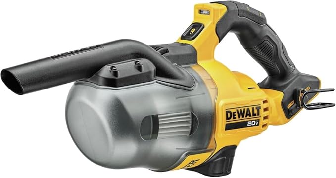 DEWALT 20V Handheld Vacuum Cordless, Car Vacuum with HEPA Filter, 6 Attachments and LED Light, High Performance Dry Only Small Shop Vac, Battery Not Included (DCV501HB)