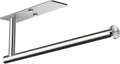 VAEHOLD Self Adhesive Paper Towel Holder Under Cabinet Mount, Wall Mounted Paper Towel Roll Holder for Kitchen, Bathroom, Cabinet, Wall - SUS304 Stainless Steel