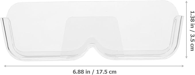 Wear-Resistant Glasses Wall Organizer Adhesive Eyewear Storage Box for Indoor Sunglasses and Spectacles Holder
