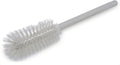 SPARTA Large Water Bottle Brush Ideal for Wide-Mouth Jars, Bottles and Tumblers, Dishwashing Tool with Handle for Home and Commercial Kitchens, Plastic, 12 Inches, White