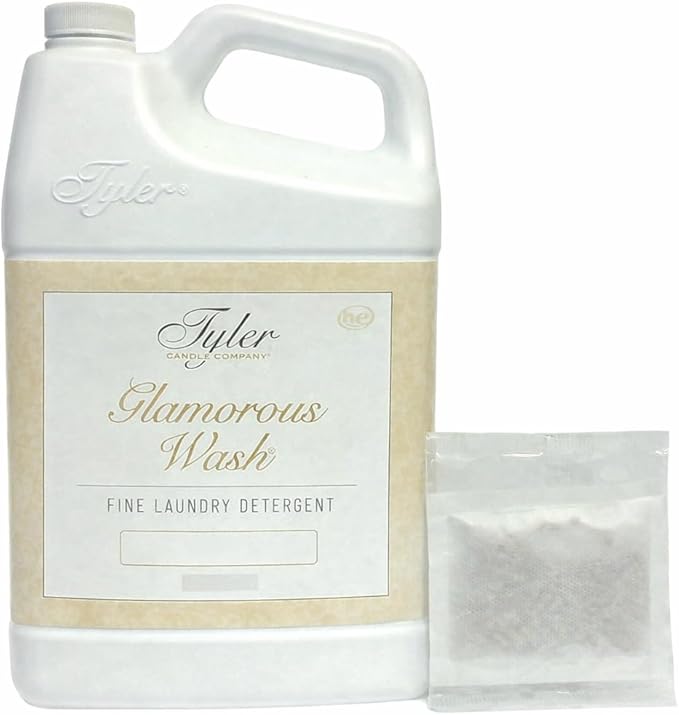 Tyler Candle Wash Kathina Fine Laundry Detergent, 128 Ounce, w/Dryer Sachet Pouch l