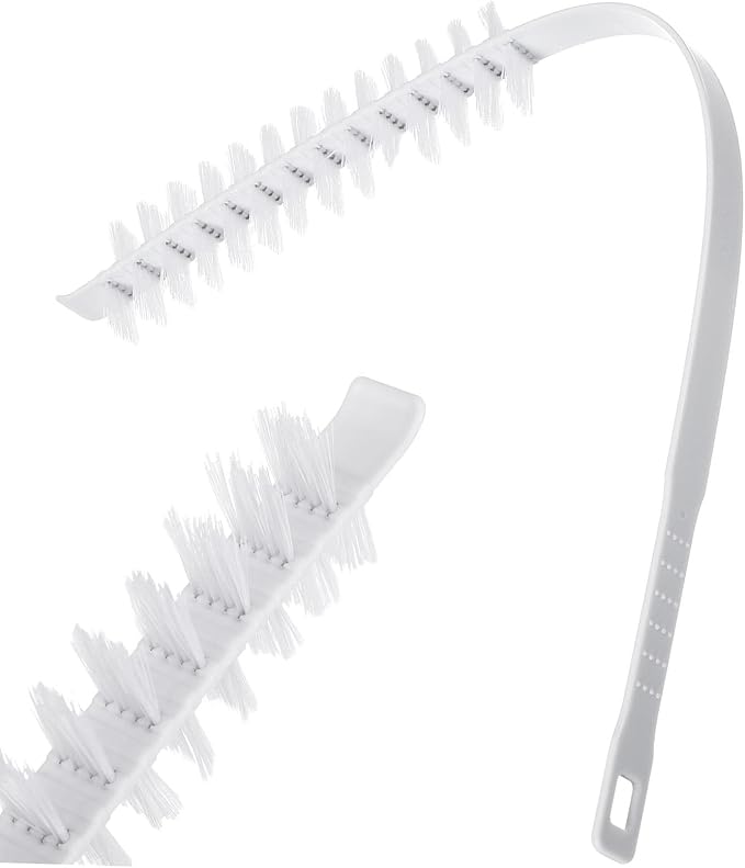 Zerodeko 2-Pack Washing Machine Cleaner Brush Set for Front Load Washers Durable Washer Drum Cleaning Tool 23.62 X 1.77 X 1.57 Inch Efficient Dirt and Lint Removal for Household Laundry