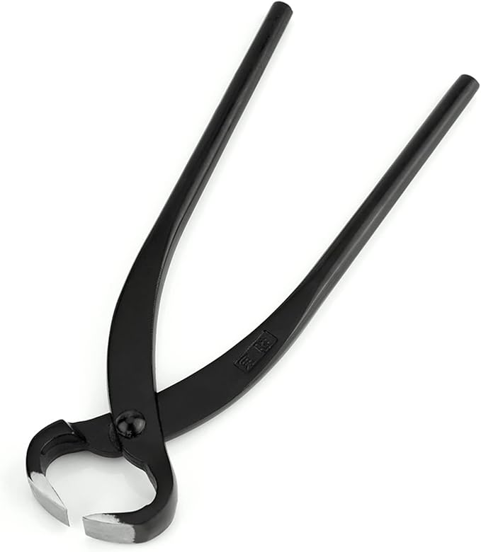 Branch Cutter Professional Bonsai Tools, Manganese Steel Alloy 205mm Concave Cutter Gardening Plants Pruner Wire Cable Pruner