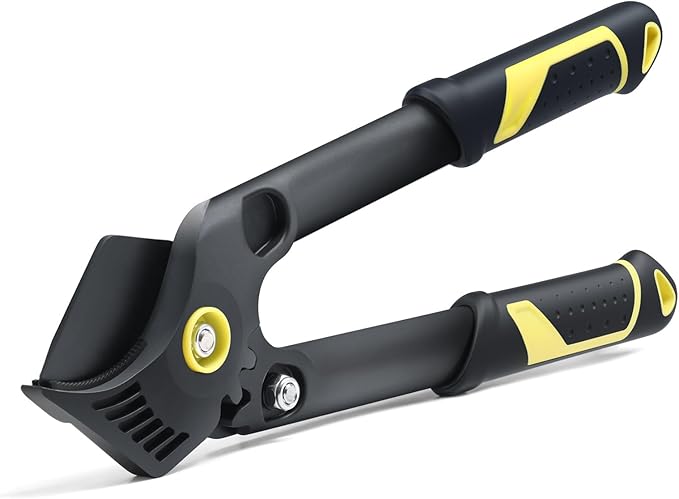 Jardineer 16.5" Garden Loppers for Tree Trimming with Gear Assist, Lightweight Hand Loppers with Steel Blade and Anti-Slip Handles, Cuts up to 1.25" Branches, Yard Shears for Seniors, Women, Men