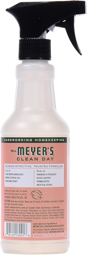 Mrs. Meyer's Countertop Spray, Geranium (Pack of 3), 16 Fl Oz