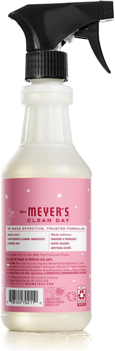 Mrs. MEYER'S CLEAN DAY Variety, 1 Multi-Surface Cleaner, 16 OZ, 1 Multi-Surface Cleaner, 16 OZ, 1 CT (Peppermint + Gingerbread)