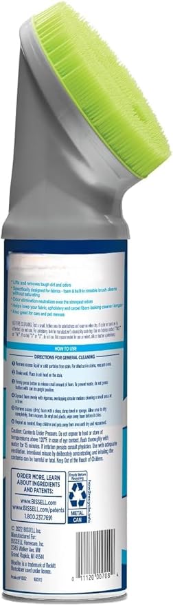 Woo-lite Carpet & Upholstery Cleaner 12 oz with Built-in Brush