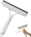 3 in 1 Window Cleaning Scraper,3 in 1 Spray Squeegee,2025 New with Brush and Built-in Spray BottleAll-Purpose,All-Purpose Window Cleaner Tool (White)