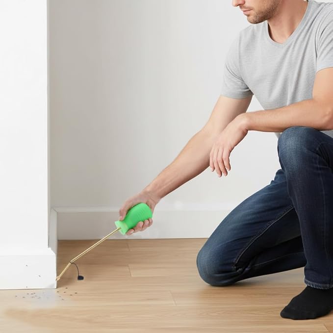 Powder Duster/Large Diatomaceous Earth Bulb Duster/Powder Applicator - Diatomaceous Earth Bulb/Applicator (Green)