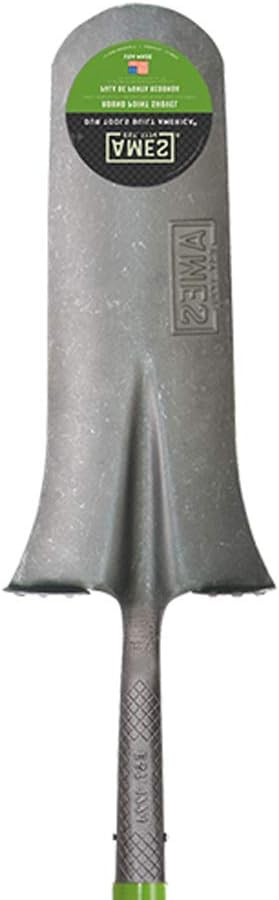 AMES 2531700 16-Inch Drain Spade with Hardwood Handle, 47, Steel