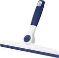 Window Squeegee for Glass Doors，All-Purpose 9.7” Window Cleaning Squeegee, Handheld for Windows, Car Windshields & More，Grey (9.5" Window Squeegee)