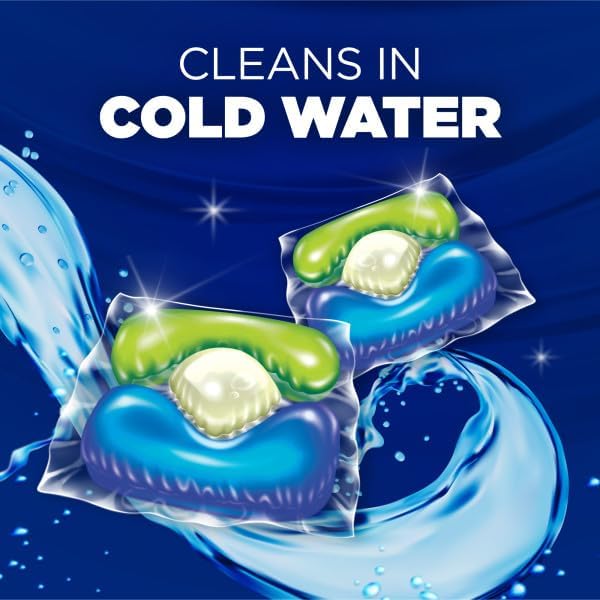 ARM & HAMMER Plus OxiClean Stain Fighters: 5-in-1 Laundry Detergent Power Paks, Fresh Scent, 72 Count