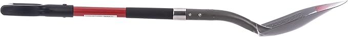 Radius Premium D-Handle Round-Point Shovel, Fiberglass Shaft