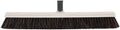 Horse Hair Broom Head – 18" Thin, Narrow (1 Inch) Upright Swivel Broom Head for Hardwood Floors – Soft Bristle Dust Broom for Dog Hair – Head ONLY