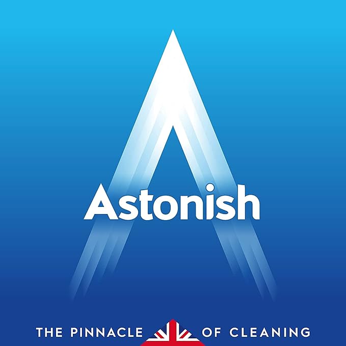 Astonish Foaming Lemon Splash Fizz & Fresh Bathroom Toilet Bowl Cleaner - Deep Cleaning Limescale, Calcium & Rust Stain Remover- No Spray Bottle Needed, Removes Hard to Reach Stains, 8 Tablets
