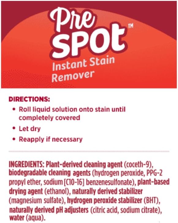 Melaleuca PreSpot Instant Stain Remover – 0.3 fl oz. | Enzyme-Powered Laundry Stain Remover