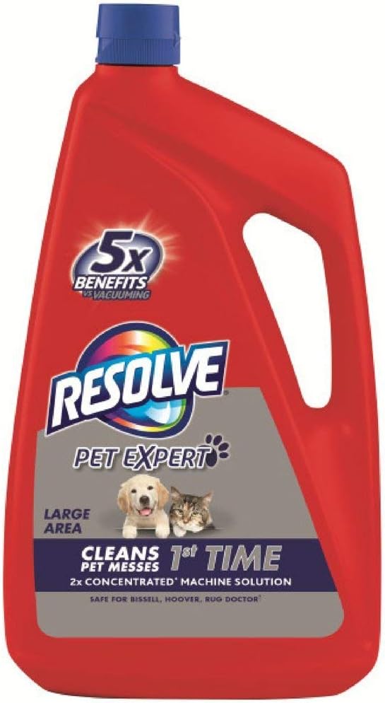 Resolve Carpet Steam Cleaner Solution, 48 oz