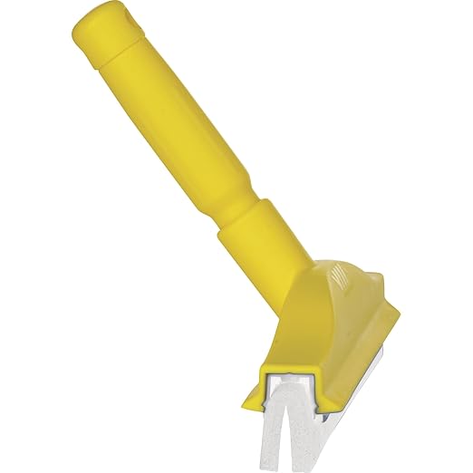 Vikan 77516 Squeegee,Fixed Head,Bench,10",PP/RB,Yellow
