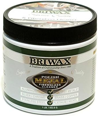 Briwax Metal Polishing Compound & Fiberglass Cleaner (1 lb)
