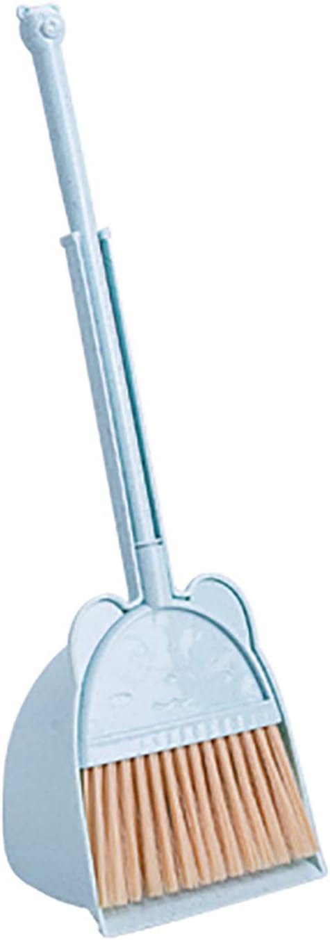 Children Small Broom and Dustpan Set,Learning Sweeping Tool,Kids Broom Kits,for Kitchen Bathroom Pet,Boys&Girls