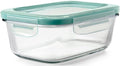 OXO Good Grips 3.5 Cup Smart Seal Airtight Glass Rectangle Food Storage Container