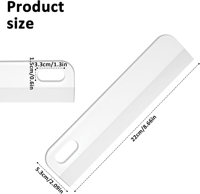 Silicone Mini Sink Squeegee, Small Squeegees for Sink, Multifunctional Kitchen Sinks Squeegee for Glass, Mirror, Kitchen, Car Window Cleaning