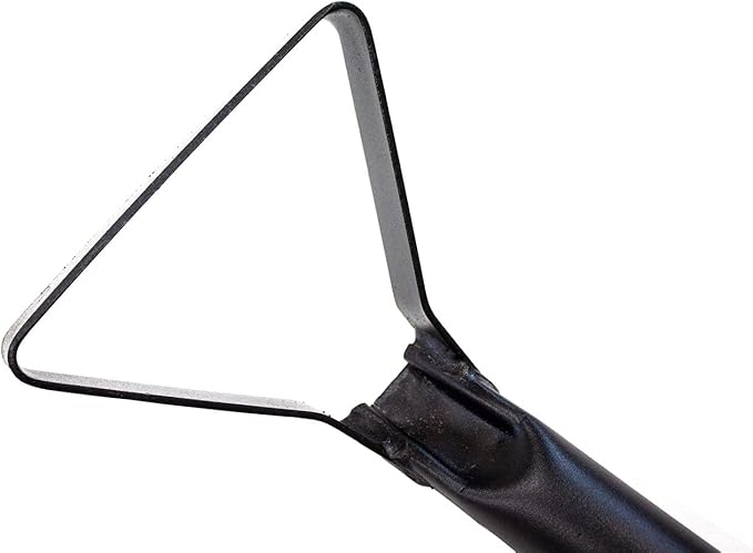 BULLY TOOLS 12-Gauge Loop Hoe w/Fiberglass Handle - Heavy-Duty Garden Hoe Tool for Weeding, Gardening, & Landscaping - Durable Tool for Everyday Garden Soil and Lawn Preparation - Made in The USA