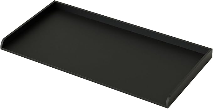 Washer Dryer Countertop, Laundry Room Organization and Storage, 27.6" x 54" Wood Laundry Countertop for Washer and Dryer, Black