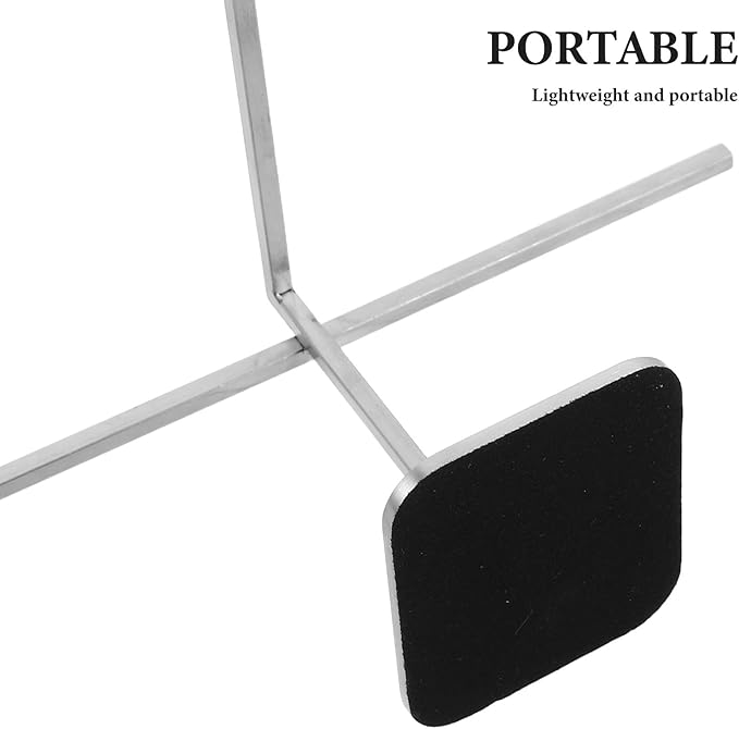 Eyeglasses Display Stand: Metal Frame Glasses Display Stand - Countertop Organizer for Sunglasses and Eyewear Storage in Retail Shops
