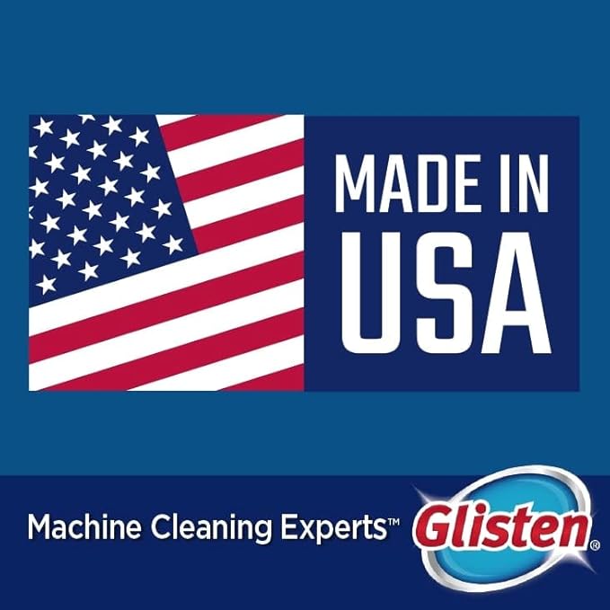 Glisten Dishwasher Magic Disinfectant & Cleaner Lemon 12 Oz