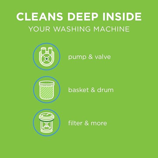 Zep All-Purpose Carpet Shampoo Concentrate Cleaner - 1 Gallon - ZUCEC128 & Affresh Washing Machine Cleaner, 6 Month Supply, Cleans Front Load and Top Load Washers