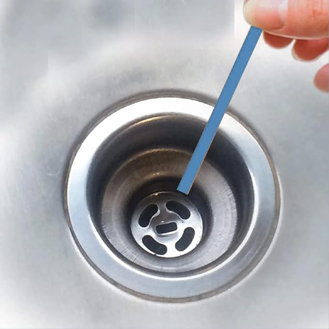 Drain Sticks Cleaning and Sanitation Kitchen Shower Bathtub Freshener Keep Odor Free- Ocean- 24 Sticks
