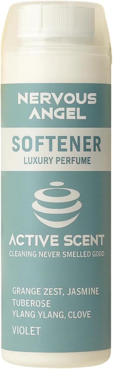 Royale Jasmine - Nervous Angel, Luxury Fabric Softener – 1 Liter (33.8 fl oz) – Inspired by iconic french perfumes – White Floral, Rose & Musk, Ultra-Soft Finish