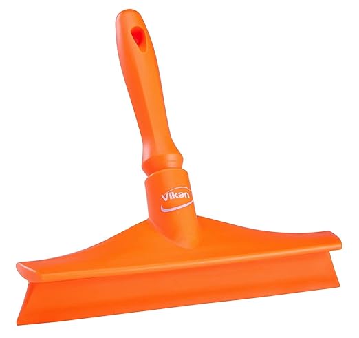 Vikan 71257 Squeegee,Ultra Hygiene,Table,10",PP/RB,OR