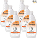 Enzyme Drain Cleaner and Deodorizer - Breaks Down Grease Build Up, Eliminating Odors and Smells, Septic Safe, Non-Caustic Sink Drain and Garbage Disposal Cleaner (22 Fl Oz 6 Pack)