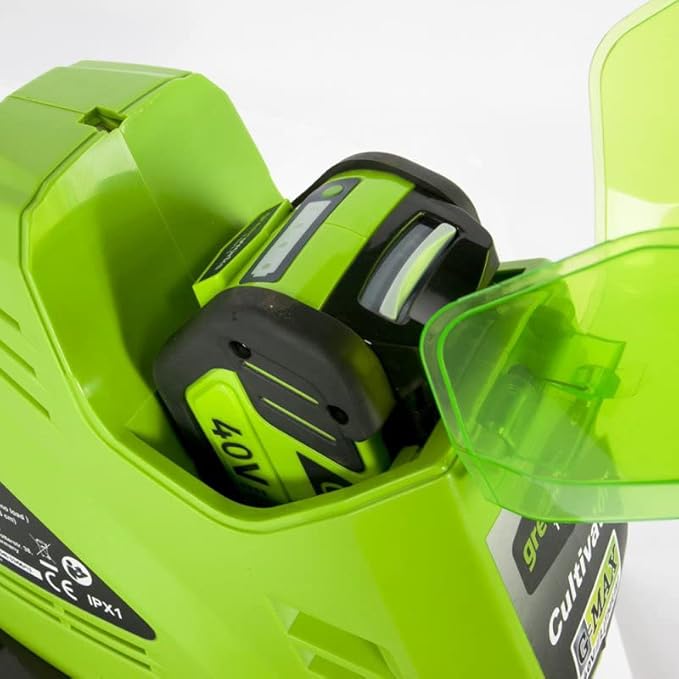 Greenworks 40V 10" Cordless Tiller / Cultivator, Tool Only