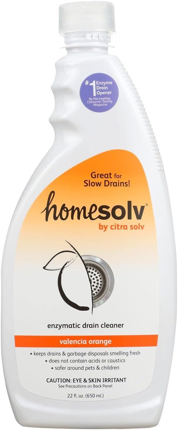 Citradrain Enzyme Drain Cleaner Valencia Orange 22 fl Ounce Liquid