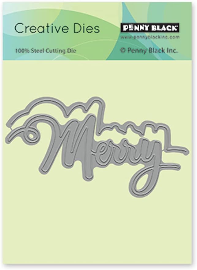 Penny Black 51-745 Merry Edger Steel Die Set