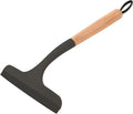 Household Squeegee with Wood or Bamboo Handle, Streak-Free Surface Cleaner, Water Removal Tool (Wood Handle)