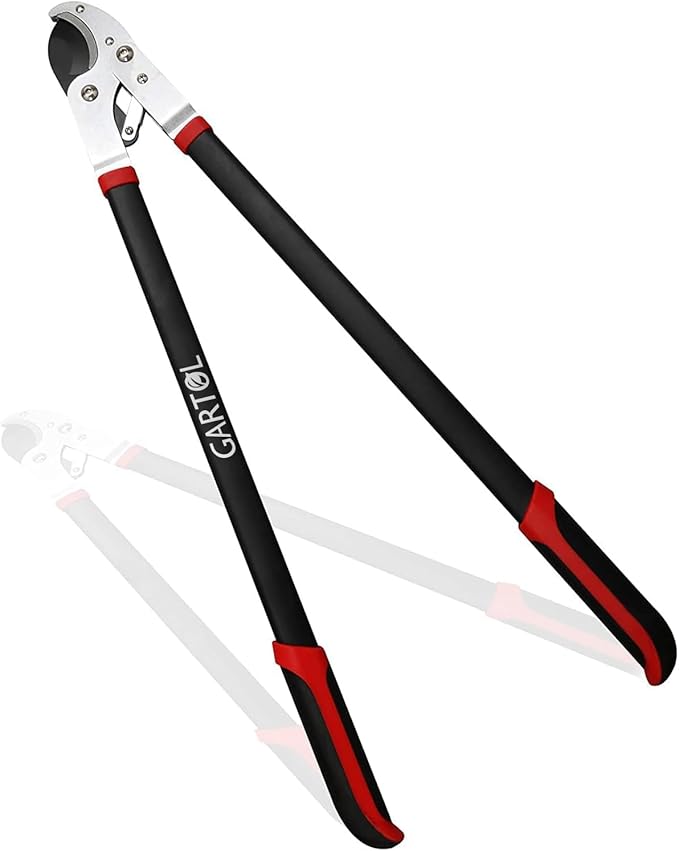 GARTOL 29" Heavy Duty Anvil Lopper, 2-Inch Cutting Capacity Tree Branch Cutter with Compound Action, Effortless Power Loppers for Hardwood & Dry Branches, Ergonomic Non-Slip Handles