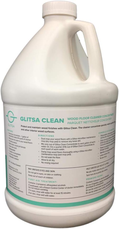Glitsa Wood Floor Cleaner - Gallon