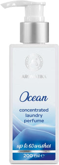 Concentrated Laundry Perfume Ocean 200ml - Laundry Scent Booster - Liquid Perfume Laundry - Linen Freshener - Cotton Perfume - Washing Fragrance - Fresh and Long Lasting Scent