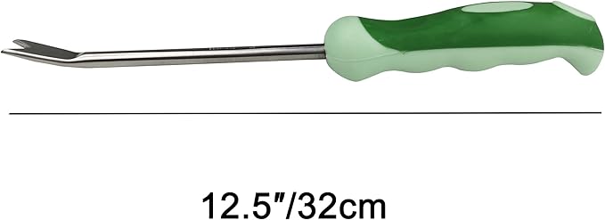 tBesme Dandelion Weeder Pitchfork Tool with Ergonomic Handle
